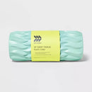 ALL IN MOTION™ 13" DEEP TISSUE FOAM ROLLER EVA MATERIAL - AQUA BLUE - Like New