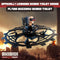 FORCE1 SKIBIDI TOILET TOY RC DRONE, FLYING BUZZSAW DRONES, 1080P CAMERA - BLACK - Brand New