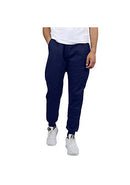 BLUE ICE 2XL MEN'S FLEECE-LINED JOGGER SWEATPANTS - NAVY - Like New