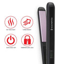 REMINGTON 1" FLAT IRON HAIR STRAIGHTENER ANTI-STATIC TECHNOLOGY BLACK S5502 - Like New