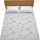 BIBB HOME 18 IN D RAYON BAMBOO CALIFORNIA KING HYPOALLERGENIC MATTRESS TOPPER - Like New