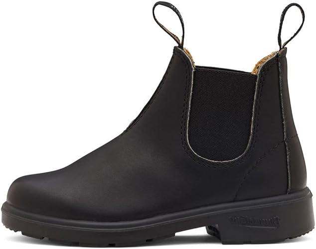 BLUNDSTONE CHILDREN'S BOOTS BLUNDSTONE CHEALSEA - SIZE: YOUTH 3 US - BLACK - Like New