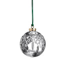 WATERFORD LISMORE BAUBLE ORNAMENT 1071524 - CLEAR - Like New