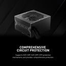 MSI 650W Power Supply ATX 120 V AC, 230 V AC Input - 5 V DC A650BN - BLACK - Like New