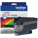 BROTHER LC406XLBKS HIGH YIELD INK CARTRIDGE, BLACK - Like New