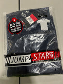 JUMP START 2XL NAVY SHORT SLEEVE POLO SHIRT - NAVY - Brand New