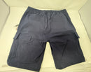 GALAXY BY HARVIC MEN’S STRETCH PULL-ON CARGO SHORTS SIZE: MEN L - NAVY - Brand New