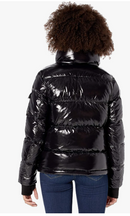S13 Women's Ella Short Down Puffer Coat, Onyx size M S10011KDA Like New