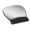 3M PRECISE MOUSE PAD WITH GEL WRIST REST, SOOTHING GEL COMFORT MW310LE - BLACK - Like New