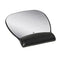 3M PRECISE MOUSE PAD WITH GEL WRIST REST, SOOTHING GEL COMFORT MW310LE - BLACK - Like New