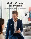 KARTHUS OTC HEARING AIDS, RECHARGEABLE HEARING AIDS, NOISE CANCELLING, BLACK - Like New