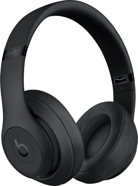 Beats Studio 3 Wireless Bluetooth Headphones MX3X2LL/A - Matte Black Like New