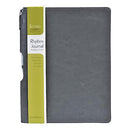 Eccolo Rhythm Journal, 6" x 8", Lined, 192 Pages, B07S194RBB, Gray - Brand New