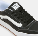 VANS HYLANE UNISEX SHOES - SIZE: MEN 9 WOMEN 10.5 (AU/UK M8 W8) - BLK WHITE - Like New
