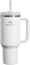 STANLEY QUENCHER H2.0 TUMBLER WITH HANDLE AND STRAW 40 OZ 10-12574-001 - FROST - Like New