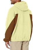 MARMOT MEN'S SUPER AROS FLEECE HOODY JACKET MEN XL WHEAT/PINECONE/TANGELO - Brand New