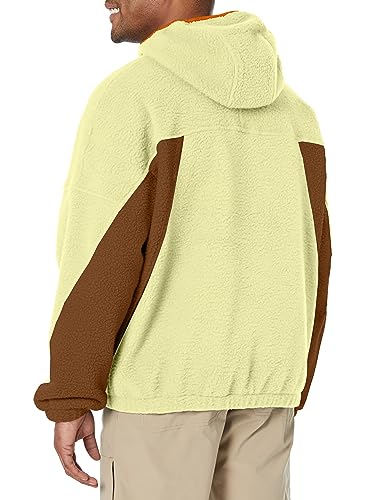 MARMOT MEN'S SUPER AROS FLEECE HOODY JACKET MEN XL WHEAT/PINECONE/TANGELO - Brand New