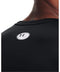 1366068 Under Armour Men's ColdGear Fitted Crew Black/White XLarge - Brand New