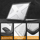 Fintie Heavy Duty Hard Shell Cover for Macbook Air 13 Face Cover Clear - Like New