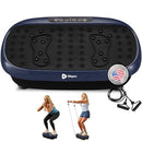 LIFEPRO VIBRATION PLATE EXERCISE MACHINE WITH MAGNETIC ACUPOINTS - BLUE - Like New