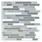 ART3D Peel and Stick Wall Tile for Kitchen/Bathroom Backsplash, 12"x12" (Multi) - Brand New