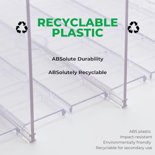 GOMAIHE BAG & PURSE ORGANIZER FOR CLOSET - TRANSPARENT - Like New