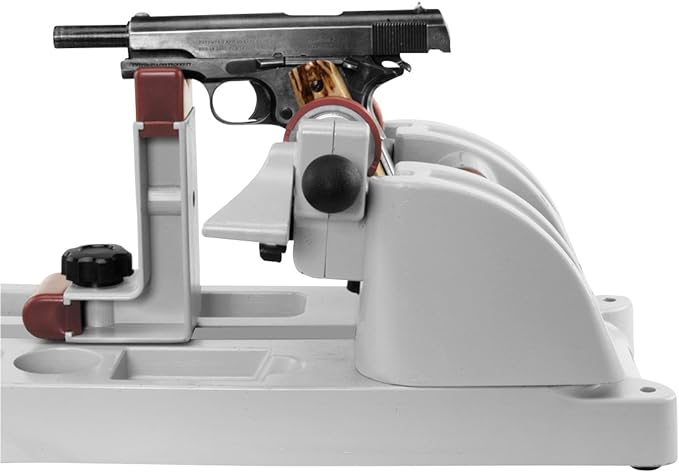 Tipton Best Gun Vise for Cleaning Gunsmithing Gun Maintenance 181181 - Red/Grey Like New