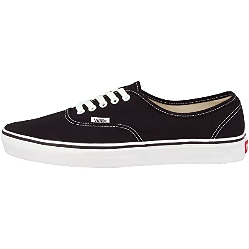 VANS AUTHENTIC SHOE UNISEX - SIZE: MEN 8.5 WOMEN 10 BLACK VN000EE3BLK1 - Like New