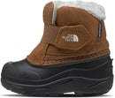 THE NORTH FACE TODDLER ALPENGLOW II BOOTS - SIZE: YOUTH 8 - TOASTED BROWN - Like New