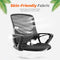 AFO ERGONOMIC HOME OFFICE DESK CHAIRS MID BACK ROCKING MODE 360 SWIRL - BLACK - Like New