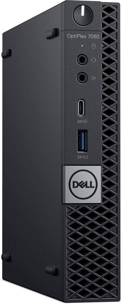 DELL OPTIPLEX 7060 MFF DESKTOP 2.40GHz I7-8700T 32GB 1TB SSD - BLACK - Like New