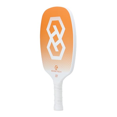 Edgetech Edgeless Pickleball Paddle 3K Carbon Fiber Paddle Rimless Racket - Brand New