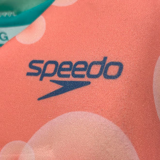 SPEEDO INFANT LIFE VEST - PINK: ZIPPER BUCKLE CLOSURE - 30 LBS - TEAL/ORANGE - Like New