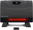 Heat Storm Phoenix HS-1500-PHX Infrared Space Heater with Attachable Feet - Gray - Like New
