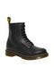 11821002 DR. MARTENS WOMEN 1460 NAPPA LEATHER COMBAT BOOT BLACK/NAPPA SIZE 6 Like New