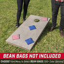 GOSPORTS 4'X2' REGULATION SIZE WOODEN CORNHOLE BOARDS SET - GRAY - Like New