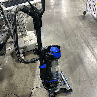BISSELL CLEANVIEW SWIVEL PET VACUUM ELECTRIC 13" PATH, 25' CORD - BLACK/BLUE - Like New