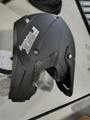 FMX MOTOCROSS DIRT BIKE OFF-ROAD ATV MOTORCYCLE DOT SIZE: MEN L - MATTE BLACK - Like New