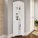 RIVERRIDGE ELLSWORTH COLLECTION TALL CORNER CABINET 06-027 - WHITE - Like New