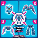 MrBeast Lab Hybrids Mega Pack 4 Mix & Match Figures 7 Accessories - NEW - Brand New