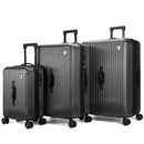 TUCCI LINEA 3-PIECE HARDSIDE SPINNER LUGGAGE SET, TSA LOCK, 20/28/30" - GRAY - Brand New