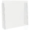 DEFLECTO COUNTER TOP BARRIER WITH FULL SHIELD, ACRYLIC, 2 UNITS/CARTON, CLEAR - Brand New