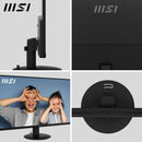 MSI PRO MP272L 27-INCH FHD OFFICE MONITOR, IPS PANEL, 100HZ REFRESH RATE - BLACK - Like New