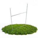 50-Pack 10"x24" H-Frame Yard Sign Stakes 9-Gauge Metal H-Frame, 24" Tall - Brand New