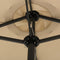 Sunjoy Triple Canopy Umbrella with Base, 178.74in L x 104.72in W x 96.46in H - Like New