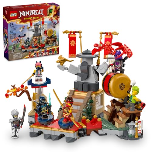 LEGO NINJAGO Tournament Battle Arena Playset 6 Minifigures 71818 - Like New