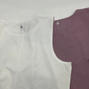 YOGALICIOUS 2 PACK MUSCLE CROPPED TANK TOP - SIZE: WOMEN XL - ELDERBERRY/WHITE - Brand New