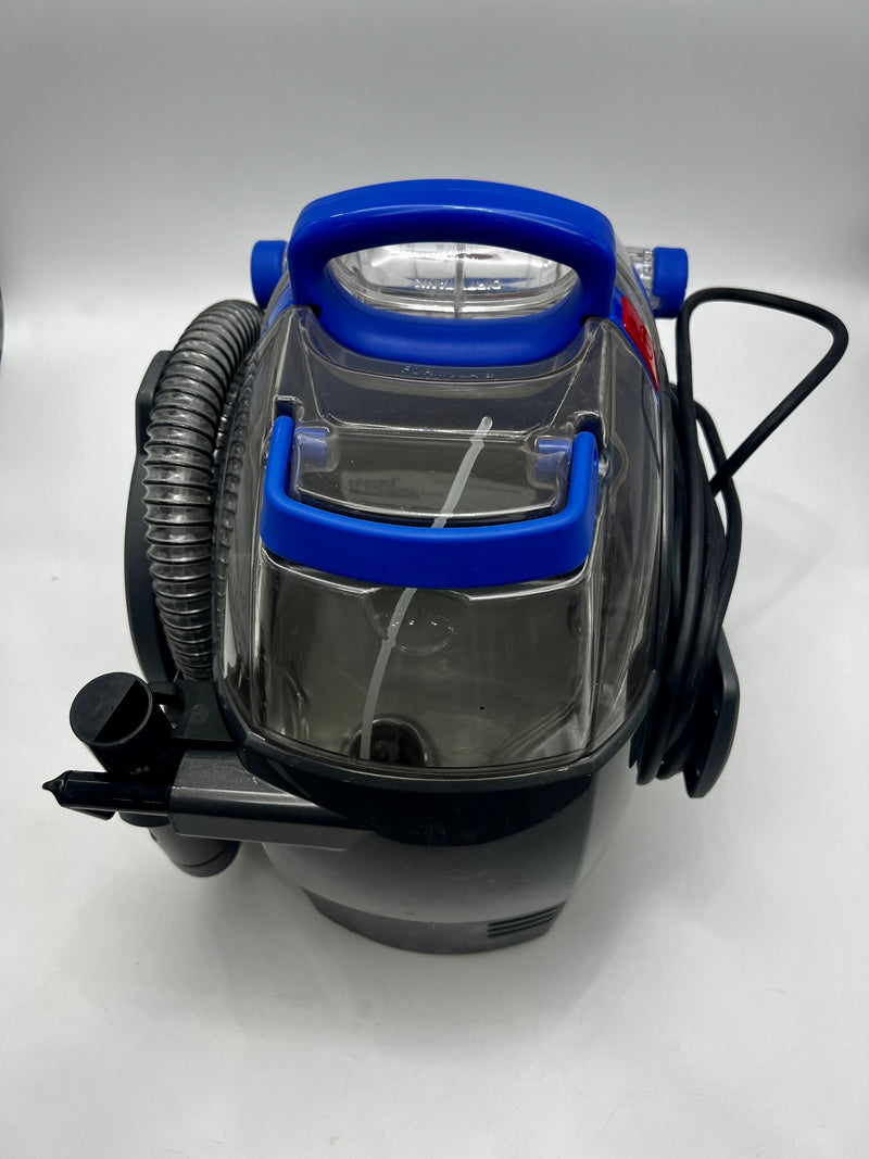 Bissell Little Green Pet Pro Portable Carpet Cleaner MISSING ACCESSORIES - BLUE Like New