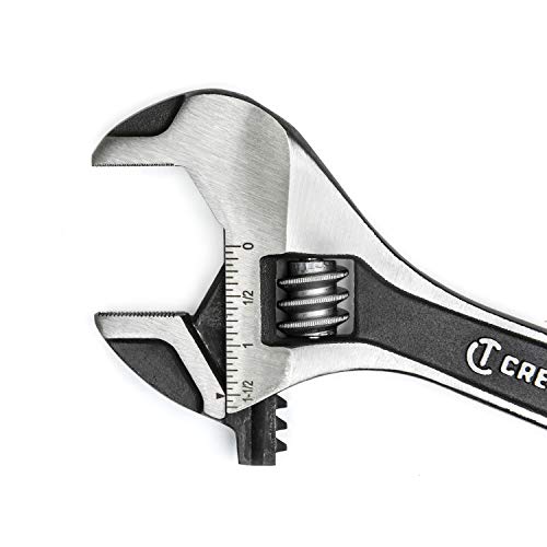 CRESCENT METRIC AND SAE WIDE JAW ADJUSTABLE WRENCH SET ASSORTED 2PC - BLACK - Brand New