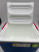 SUN SQUAD HARD SIDED COOLER - 14 CANS/10QT - BLUE - Scratch & Dent